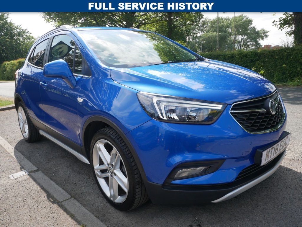 USED 2018 18 VAUXHALL MOKKA X 1.4i Turbo ecoTEC Ultimate SUV 5dr Petrol Manual Euro 6 (s/s) (140 ps) LOW MILEAGE AUTOMATIC. NAV, BLUETOOTH, HEATED LEATHER