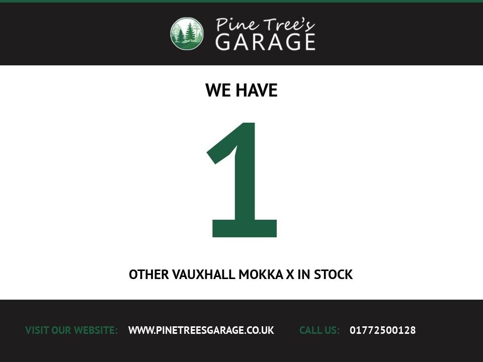 USED 2018 18 VAUXHALL MOKKA X 1.4i Turbo ecoTEC Ultimate SUV 5dr Petrol Manual Euro 6 (s/s) (140 ps) LOW MILEAGE AUTOMATIC. NAV, BLUETOOTH, HEATED LEATHER