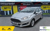 USED 2016 15 FORD FIESTA 1.25 Zetec Hatchback 5dr Petrol Manual Euro 6 (82 ps) 2 OWNERS FROM NEW