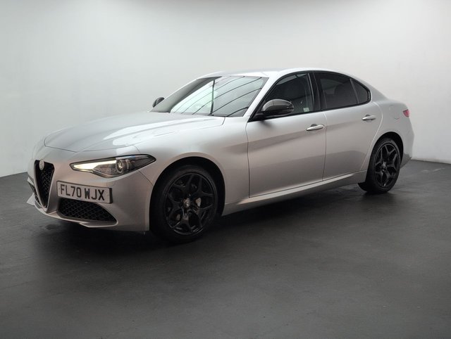 USED 2020 70 Alfa Romeo Giulia 2.0t Nero Edizione Saloon 4dr Petrol Auto Euro 6 (s/S) (200 Ps) Lane Departure Warning+18" Alloys