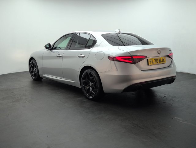 USED 2020 70 Alfa Romeo Giulia 2.0t Nero Edizione Saloon 4dr Petrol Auto Euro 6 (s/S) (200 Ps) Lane Departure Warning+18" Alloys