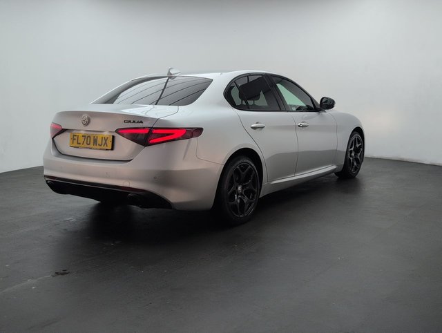 USED 2020 70 Alfa Romeo Giulia 2.0t Nero Edizione Saloon 4dr Petrol Auto Euro 6 (s/S) (200 Ps) Lane Departure Warning+18" Alloys