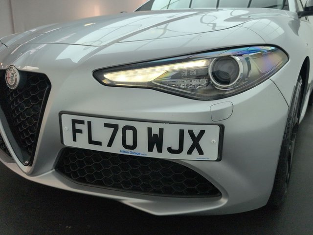 USED 2020 70 Alfa Romeo Giulia 2.0t Nero Edizione Saloon 4dr Petrol Auto Euro 6 (s/S) (200 Ps) Lane Departure Warning+18" Alloys