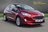 USED 2017 67 FORD FIESTA 1.0T EcoBoost Titanium Hatchback 3dr Petrol Manual Euro 6 (s/s) (100 ps) STUNNING RUBY RED