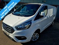 USED 2022 22 FORD TRANSIT CUSTOM 2.0 300 EcoBlue Limited Panel Van 5dr Diesel Manual L2 H1 Euro 6 (s/s) (130 ps) 1 OWNER, SAT NAV, AIR CON, CRUISE,
