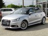 USED 2016 66 AUDI A1 1.6 TDI S line Sportback 5dr Diesel Manual Euro 6 (s/s) (116 ps) Finished in MYTHOS SILVER MET with contrasting SPORTS LEATHER/CLOTH trim. This Audi A1 Sportback is a posh small car that is comfortable, practical, fun and great to drive. If you're looking for a small, easy-to-drive car but don't want to compromise on quality, then this car is well worth a look. Features include ZERO road tax, Sat Nav, 17" Alloys, A/C, DAB Radio, B/Tooth and much more. Service at 14611 miles, 33624 miles, 38304 miles, 51637 miles, 69382 miles and on arrival at 85331 miles.