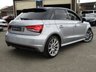 USED 2016 66 AUDI A1 1.6 TDI S line Sportback 5dr Diesel Manual Euro 6 (s/s) (116 ps) Finished in MYTHOS SILVER MET with contrasting SPORTS LEATHER/CLOTH trim. This Audi A1 Sportback is a posh small car that is comfortable, practical, fun and great to drive. If you're looking for a small, easy-to-drive car but don't want to compromise on quality, then this car is well worth a look. Features include ZERO road tax, Sat Nav, 17" Alloys, A/C, DAB Radio, B/Tooth and much more. Service at 14611 miles, 33624 miles, 38304 miles, 51637 miles, 69382 miles and on arrival at 85331 miles.