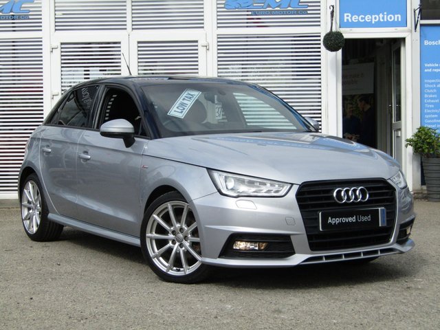 2016 66 Audi A1 1.6 TDI S line Sportback 5dr Diesel Manual Euro 6 (s/s) (116 ps)