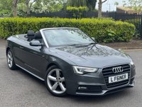 USED 2013 61 AUDI A5 CABRIOLET 2.0 TDI S line Convertible 2dr Diesel Manual Euro 5 (s/s) (177 ps) 
