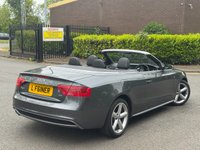 USED 2013 61 AUDI A5 CABRIOLET 2.0 TDI S line Convertible 2dr Diesel Manual Euro 5 (s/s) (177 ps) 