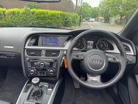 USED 2013 61 AUDI A5 CABRIOLET 2.0 TDI S line Convertible 2dr Diesel Manual Euro 5 (s/s) (177 ps) 