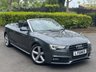 USED 2013 61 AUDI A5 CABRIOLET 2.0 TDI S line Convertible 2dr Diesel Manual Euro 5 (s/s) (177 ps) 