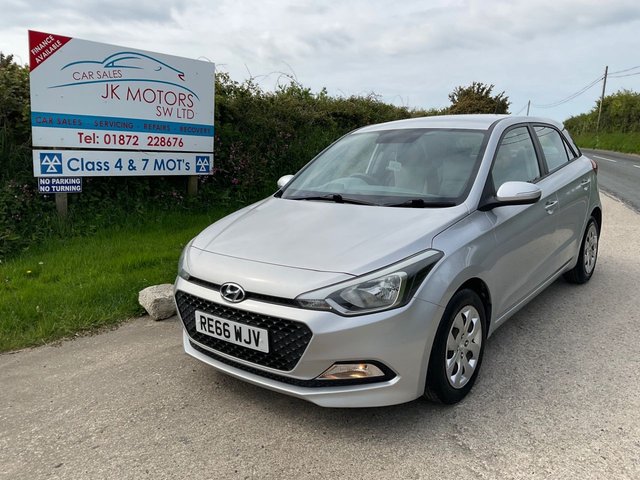 2016 66 Hyundai I20 1.2 Blue Drive S Hatchback 5dr Petrol Manual Euro 6 (s/s) (75 ps)