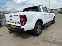 USED 2021 FORD RANGER 2.0 EcoBlue Wildtrak Pickup Double Cab 4dr Diesel Auto 4WD Euro 6 (s/s) (213 ps) AN ABSOLUTE BEAUTY FINISHED IN SUPER POPULAR WHITE PAINT+DIESEL+AUTOMATIC+NO VAT+ONLY 1 OWNER FROM NEW+SERVICE HISTORY+ULEZ COMPLIANT+SIDE STEPS+LOAD LINER+LOAD COVER+TOW BAR+REAR VIEW CAMERA+ROOF RACK+CRUISE CONTROL+SATELLITE NAVIGATION+PARK ASSIST+AIR CONDITIONING+ALLOY WHEELS+1 FULL YEARS MOT PRIOR TO COLLECTION+CALL TODAY TO ARRANGE A VIEWING+DONT DELAY!!!!!!!!!!!!!!!!!!!!!!!!!!!!!!!!!!!!!!!!!