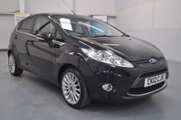 USED 2012 12 FORD FIESTA 1.4 Titanium Hatchback 5dr Petrol Automatic (154 g/km, 94 bhp) Cruise Control, DAB Radio, Parking Sensors