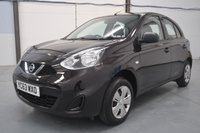 USED 2013 63 NISSAN MICRA 1.2 Visia Hatchback 5dr Petrol Manual Euro 5 (80 ps) &pound;35 Tax, 1Owner, Low Insurance
