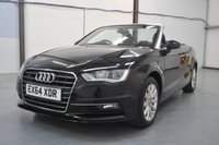 USED 2014 64 AUDI A3 CABRIOLET 1.4 TFSI CoD SE Convertible 2dr Petrol Manual Euro 6 (s/s) (150 ps) 