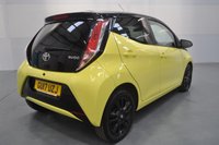 USED 2017 17 TOYOTA AYGO 1.0 VVT-i x-cite 3 Yellow Bi-Tone Hatchback 5dr Petrol Manual Euro 6 (68 ps) Reversing Camera, Satellite Navigation, Cruise Control