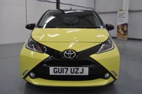 USED 2017 17 TOYOTA AYGO 1.0 VVT-i x-cite 3 Yellow Bi-Tone Hatchback 5dr Petrol Manual Euro 6 (68 ps) Reversing Camera, Satellite Navigation, Cruise Control