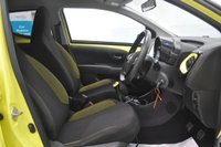 USED 2017 17 TOYOTA AYGO 1.0 VVT-i x-cite 3 Yellow Bi-Tone Hatchback 5dr Petrol Manual Euro 6 (68 ps) Reversing Camera, Satellite Navigation, Cruise Control