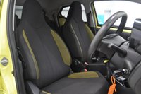 USED 2017 17 TOYOTA AYGO 1.0 VVT-i x-cite 3 Yellow Bi-Tone Hatchback 5dr Petrol Manual Euro 6 (68 ps) Reversing Camera, Satellite Navigation, Cruise Control