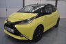 USED 2017 17 TOYOTA AYGO 1.0 VVT-i x-cite 3 Yellow Bi-Tone Hatchback 5dr Petrol Manual Euro 6 (68 ps) Reversing Camera, Satellite Navigation, Cruise Control