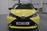 USED 2017 17 TOYOTA AYGO 1.0 VVT-i x-cite 3 Yellow Bi-Tone Hatchback 5dr Petrol Manual Euro 6 (68 ps) Reversing Camera, Satellite Navigation, Cruise Control