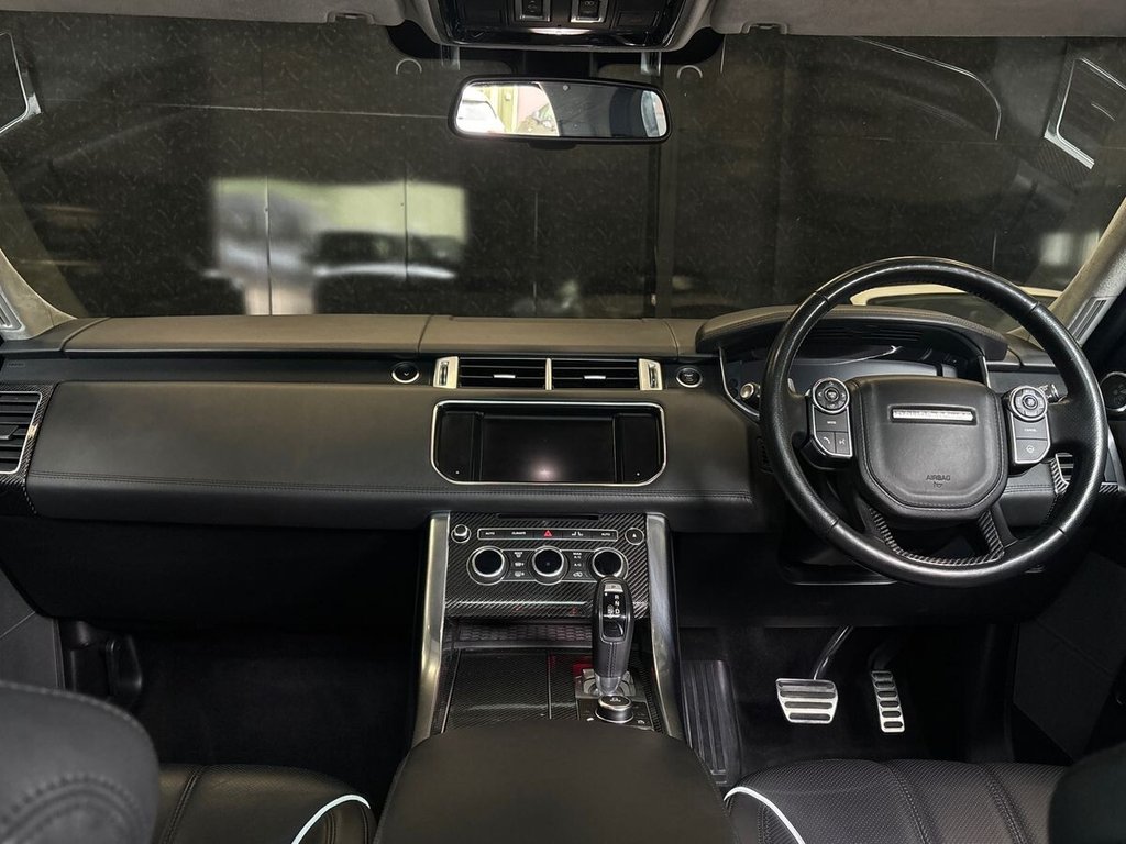 USED 2015 11 LAND ROVER RANGE ROVER SPORT 5.0 V8 SVR SUV 5dr Petrol Auto 4WD Euro 5 (s/s) (550 ps) 2 OWNERS|CARBON INTERIOR PACK