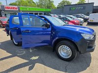 USED 2021 71 ISUZU D-MAX 1.9 TD Utility, 89,239 miles, 1 owner, ULEZ, Euro 6, 4x4 pickup, 6-speed manual, A/C, Bluetooth & more! Plus VAT @ 20%! APPROVED CARS AND FINANCE ARE PLEASED TO OFFER THIS ISUZU D-MAX 1.9 TD UTILITY IN BLUE WITH 89,239 MILES AND A SERVICE HISTORY, 1 OWNER FROM NEW, ULEZ COMPLIANT EURO 6 DIESEL DOUBLE CAB 4X4 PICK UP TRUCK WITH A GREAT SPEC SUCH AS A  6 SPEED MANUAL GEARBOX, AIR CONDITIONING, BLUETOOTH CONNECTIVITY, CRUISE CONTROL, ELECTRIC MIRRORS, ELECTRIC WINDOWS, DAB RADIO, 18 INCH STEEL WHEELS, AUTOMATIC HEADLIGHTS, MULTI FUNCTIONING STEERING WHEEL,  AND MUCH MUCH MORE! FINAL PRICE PLUS VAT @ 20%!   FOR FURTH