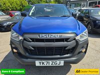USED 2021 71 ISUZU D-MAX 1.9 TD Utility, 89,239 miles, 1 owner, ULEZ, Euro 6, 4x4 pickup, 6-speed manual, A/C, Bluetooth & more! Plus VAT @ 20%! APPROVED CARS AND FINANCE ARE PLEASED TO OFFER THIS ISUZU D-MAX 1.9 TD UTILITY IN BLUE WITH 89,239 MILES AND A SERVICE HISTORY, 1 OWNER FROM NEW, ULEZ COMPLIANT EURO 6 DIESEL DOUBLE CAB 4X4 PICK UP TRUCK WITH A GREAT SPEC SUCH AS A  6 SPEED MANUAL GEARBOX, AIR CONDITIONING, BLUETOOTH CONNECTIVITY, CRUISE CONTROL, ELECTRIC MIRRORS, ELECTRIC WINDOWS, DAB RADIO, 18 INCH STEEL WHEELS, AUTOMATIC HEADLIGHTS, MULTI FUNCTIONING STEERING WHEEL,  AND MUCH MUCH MORE! FINAL PRICE PLUS VAT @ 20%!   FOR FURTH