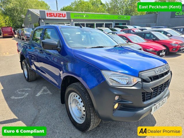 View our Isuzu D-Max 1.9 TD Utility, 89,239 miles, 1 owner, ULEZ, Euro 6, 4x4 pickup, 6-speed manual, A/C, Bluetooth & more! Plus VAT @ 20%!