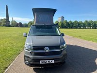 USED 2021 21 VOLKSWAGEN TRANSPORTER 4 BERTH LUXURY CAMPERVAN  TAILGATE WITH BIKE RACK