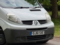 USED 2011 61 RENAULT TRAFIC 2.0 dCi SL29 Panel Van 4dr Diesel Manual L1 H1 (Phase 3) (195 g/km, 115 bhp) 