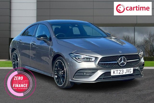 View our Mercedes-Benz Cla 1.3 CLA250e 15.6kWh AMG Line Night Edition (Premium Plus) Coupe 4dr Petrol Plug-in Hybrid 8G-DCT Euro 6 (s/s) (218 ps) Multimedia Display, Apple CarPlay / Android Auto, Reverse Camera, Parking Sensors, Heated Front Seats