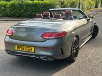 USED 2018 18 MERCEDES-BENZ C-CLASS 2.1 C220d AMG Line (Premium Plus) Cabriolet 2dr Diesel G-Tronic+ Euro 6 (s/s) (170 ps) 