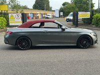 USED 2018 18 MERCEDES-BENZ C-CLASS 2.1 C220d AMG Line (Premium Plus) Cabriolet 2dr Diesel G-Tronic+ Euro 6 (s/s) (170 ps) 