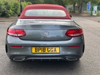 USED 2018 18 MERCEDES-BENZ C-CLASS 2.1 C220d AMG Line (Premium Plus) Cabriolet 2dr Diesel G-Tronic+ Euro 6 (s/s) (170 ps) 