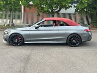 USED 2018 18 MERCEDES-BENZ C-CLASS 2.1 C220d AMG Line (Premium Plus) Cabriolet 2dr Diesel G-Tronic+ Euro 6 (s/s) (170 ps) 