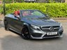 USED 2018 18 MERCEDES-BENZ C-CLASS 2.1 C220d AMG Line (Premium Plus) Cabriolet 2dr Diesel G-Tronic+ Euro 6 (s/s) (170 ps) 