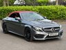USED 2018 18 MERCEDES-BENZ C-CLASS 2.1 C220d AMG Line (Premium Plus) Cabriolet 2dr Diesel G-Tronic+ Euro 6 (s/s) (170 ps) 