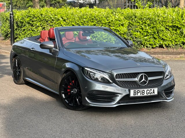 2018 18 Mercedes-Benz C-Class 2.1 C220d AMG Line (Premium Plus) Cabriolet 2dr Diesel G-Tronic+ Euro 6 (s/s) (170 ps)
