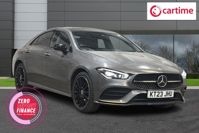 View our Mercedes-Benz Cla 1.3 CLA250e 15.6kWh AMG Line Night Edition (Premium Plus) Coupe 4dr Petrol Plug-in Hybrid 8G-DCT Euro 6 (s/s) (218 ps) Multimedia Display, Apple CarPlay / Android Auto, Reverse Camera, Parking Sensors, Heated Front Seats