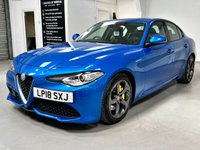USED 2018 18 ALFA ROMEO GIULIA 2.0T Veloce Saloon 4dr Petrol Auto Euro 6 (s/s) (280 ps) 
