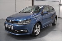 USED 2015 65 VOLKSWAGEN POLO 1.2 TSI BlueMotion Tech SEL Hatchback 5dr Petrol Manual Euro 6 (s/s) (110 ps) Park Pilot, Mirror Link, &pound;20 Tax