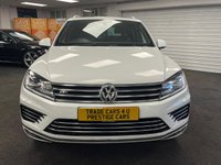 USED 2016 16 VOLKSWAGEN TOUAREG 3.0 TDI V6 BlueMotion Tech R-Line SUV 5dr Diesel Tiptronic 4WD Euro 6 (s/s) (262 ps) UK DELIVERY FLAT FEE &pound;175 (SUBJECT TO DEAL) *OVER 100 IMAGES ON OUR WEBSITE*BESPOKE FINANCE ARRANGED*PART EXCHANGE WELCOME*ALL VEHICLES HPI CLEAR