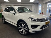 USED 2016 16 VOLKSWAGEN TOUAREG 3.0 TDI V6 BlueMotion Tech R-Line SUV 5dr Diesel Tiptronic 4WD Euro 6 (s/s) (262 ps) UK DELIVERY FLAT FEE &pound;175 (SUBJECT TO DEAL) *OVER 100 IMAGES ON OUR WEBSITE*BESPOKE FINANCE ARRANGED*PART EXCHANGE WELCOME*ALL VEHICLES HPI CLEAR