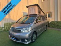 USED 2005 TOYOTA ALPHARD CAMPERVAN TOYOTA ALPHARD CAMPER VAN  2.4 FWD VERY LOW MILEAGE  #01132 CONVERTED AND READY TO DRIVE AWAY
