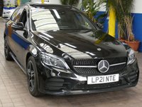 USED 2021 21 MERCEDES-BENZ C-CLASS 2.0 C300de 13.5kWh AMG Line Night Edition (Premium Plus) Estate 5dr Diesel Plug-in Hybrid G-Tronic+ Euro 6 (s/s) (306 ps) SAT NAV PANORAMIC SUNROOF HEATED LEATHER 360 CAMERA PARKING SENSORS 1 OWNER SERVICE HISTORY WARRANTY