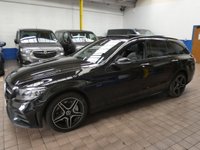 USED 2021 21 MERCEDES-BENZ C-CLASS 2.0 C300de 13.5kWh AMG Line Night Edition (Premium Plus) Estate 5dr Diesel Plug-in Hybrid G-Tronic+ Euro 6 (s/s) (306 ps) SAT NAV PANORAMIC SUNROOF HEATED LEATHER 360 CAMERA PARKING SENSORS 1 OWNER SERVICE HISTORY WARRANTY