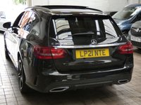 USED 2021 21 MERCEDES-BENZ C-CLASS 2.0 C300de 13.5kWh AMG Line Night Edition (Premium Plus) Estate 5dr Diesel Plug-in Hybrid G-Tronic+ Euro 6 (s/s) (306 ps) SAT NAV PANORAMIC SUNROOF HEATED LEATHER 360 CAMERA PARKING SENSORS 1 OWNER SERVICE HISTORY WARRANTY